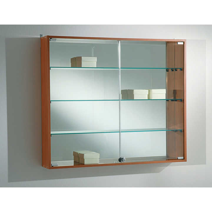 LL OF9580 Italian-made Wall Mirror Noticeboard 95x15xh81cm with Mirror Back