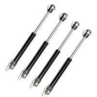 Ressort à gaz cylindrique en acier au carbone GASTAC 100 mm, 22 lb, diamètre de fil personnalisé, modèle 733810081401, pour meubles/armoires/sols
