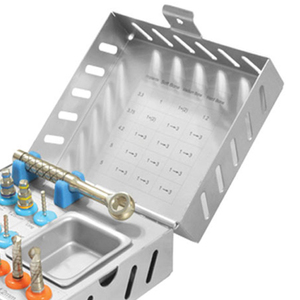 Plateau chirurgical d'implantologie dentaire avec outils pour la préparation du site implantaire – Kit de chirurgie implantaire dentaire avec accessoires cliniques - Product Image 4