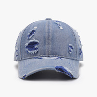 Fabricante de Gorras de Moda: Gorra de Béisbol de Mezclilla Retro con Lavado Ácido, Estructurada, Lisa, Personalizada, de Alta Calidad, Estilo Dad Hat