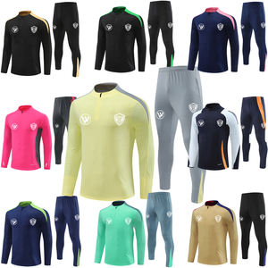 2024 2025 erkek futbol eşofman takımı forması son kulübü uzun kollu eğitim eşofman kitleri nefes tay logosu - Product Image 1