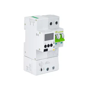 Matismart smart breaker remote control 16a 32a 40a 63a 80a over under voltage leakage protection mcb with rs485 communication
