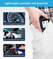 Escáner de Diagnóstico Universal para Automóviles OBD con Probador de Batería, Lector de Códigos, Soporte en Inglés, Garantía de 12 Meses, Conectividad Inalámbrica/USB