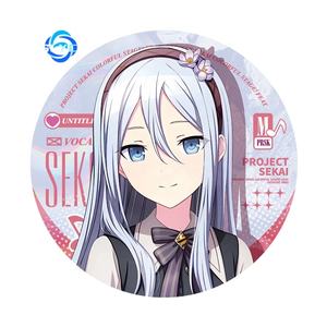 프로젝트 SEKAI 애니메이션 팬이 만든 레이저 금속 배지 상품 츠카사 텐마 루이 카미시로 일본식 - Product Image 5