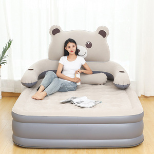 <span class=keywords><strong>Matelas</strong></span> <span class=keywords><strong>gonflable</strong></span> pliable dans le lit d'air de tente avec le <span class=keywords><strong>matelas</strong></span> intégré d'air de pompe - Product Image 4