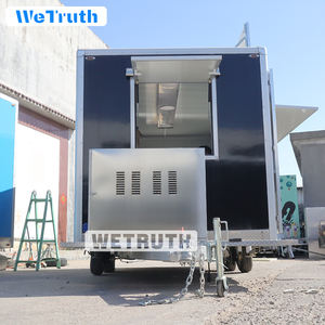 รถบรรทุกอาหารขนาดเล็กใช้สำหรับขายไอศกรีมรถพ่วงใช้สำหรับการใช้งานชิป - Product Image 5