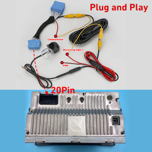 GreenYi untuk Suzuki Sedan SX4 Auto Liana 2 <span class=keywords><strong>3</strong></span> OEM Unit Stereo Asli 20 Pin Adaptor Kamera Mundur Tampak Belakang Plug & Play - Product Image 6
