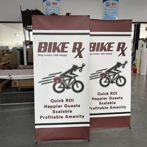 Stand X-Banner Modern Grosir untuk Iklan Luar Ruangan Berkualitas Tinggi PP+Plastik Ringan Tahan Angin dan Air untuk Rak <span class=keywords><strong>Display</strong></span> - Product Image 5