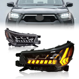 ไฟหน้า LED 3 เลนส์ ความสว่างสูง สำหรับ Hilux Revo ปี 2021-2025 แบบเสียบปลั๊กใช้งานได้ทันที ชุดไฟหน้าทดแทนโดยตรง - Product Image 1