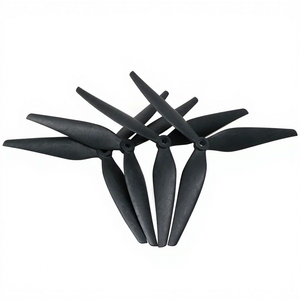Hqprop 10X4.5X3 Zwart-Glasvezel Versterkt Nylon 10Inch <span class=keywords><strong>3</strong></span> Blads Zwart Carbon Versterkte Nylon Propeller Voor Rc Fpv Drone - Product Image 1