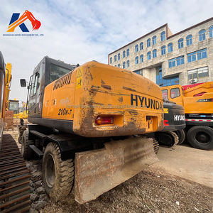 Excavadora de ruedas Hyundai usada de segunda mano, Hyundai 210W 210, 21ton R210W, de segunda mano, a la venta, R210W 21ton, DE, a la venta - Product Image 1