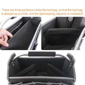 Túi Đựng Dụng Cụ Túi Mở Phía Trên Cho Thợ Điện Nhiều Túi Có Thể Chứa Nhiều Dụng Cụ Thuận Tiện Hơn Để Mang Theo Dụng Cụ - Product Image 4