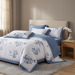 Microfiber Bed Linens Best Price Can Be Customized Bedsheets Sets Printed Bed <b>Sheet</b> Set - Product Image 2