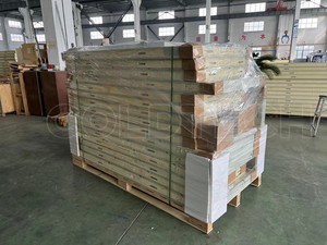 Chambre froide avec <span class=keywords><strong>porte</strong></span> coulissante en verre et <span class=keywords><strong>rideau</strong></span> à lanières pour supermarché à fort trafic - Product Image 6