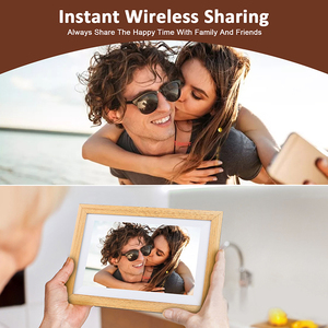 Mother's Day Gift Solid Wood Smart <strong>Picture</strong> <strong>Frame</strong> 10 .1/15.6 Inch Touch Screen Android WiFi Digital <strong>Photo</strong> <strong>Frame</strong> - Product Image 6