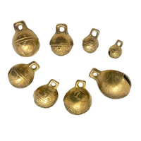 Accessoires de bijoux DIY chinois, clochettes en cuivre pour animaux de compagnie, laiton, têtes de chien et de tigre tissées, pendentifs en gros