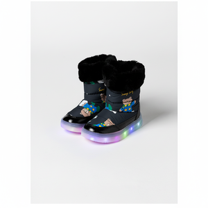OZKIZ Korean LED Boots for Kids Boys 2-6 Years Winter Fashion Synthetic Upper Wholesale - Product Image 2