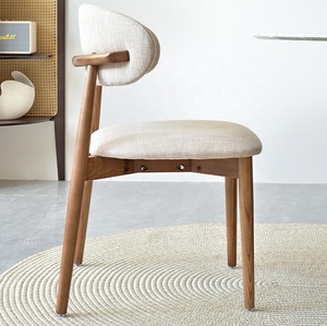 <span class=keywords><strong>Chaise</strong></span> <span class=keywords><strong>de</strong></span> <span class=keywords><strong>salle</strong></span> <span class=keywords><strong>à</strong></span> <span class=keywords><strong>manger</strong></span> moderne et simple en bois massif frêne <span class=keywords><strong>noir</strong></span> avec revêtement en cuir pour la maison, l'appartement, la cuisine et le bureau ZN 250 - Product Image 5