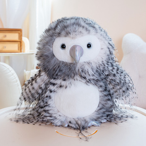 Peluche <span class=keywords><strong>Hibou</strong></span> Personnalisée Mignonne pour Enfants, Jouet en Peluche Ultra Doux en Coton PP, <span class=keywords><strong>Doudou</strong></span> Réaliste, <span class=keywords><strong>Hibou</strong></span> Vif - Product Image 3