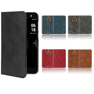 Funda protectora multifuncional de cuero PU para teléfono con correa para la muñeca para <span class=keywords><strong>Microsoft</strong></span> Surface Duo Back Cover <span class=keywords><strong>Shell</strong></span> - Product Image 1