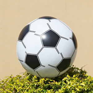 Ballon de plage gonflable en PVC scintillant style football avec paillettes, jouet de piscine pour enfants et adultes, jeux aquatiques d'été, décoration de fête et de plage, 20 pouces - Product Image 2