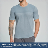 Camiseta Deportiva Personalizada para Hombre, de Alta Calidad, Tejido de Malla de 180-260 g/m², Corte Regular, para Entrenamiento