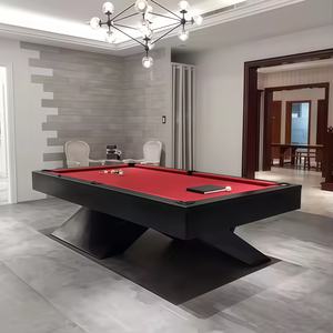 Mesa de billar y <span class=keywords><strong>piscina</strong></span> de madera maciza de 9 pies, pizarra de primera calidad, directo de fábrica, de primera calidad, de primera calidad - Product Image 2