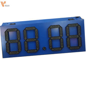 18-дюймовый белый цвет цифровой модуль цифр 7-сегментный светодиодный дисплей для цены на нефть светодиодные знаки цена на газ - Product Image 2