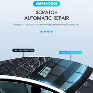 Hydrophobe Ultimate Plus <span class=keywords><strong>auto</strong></span>-cicatrisant <span class=keywords><strong>Flex</strong></span> Stretch PPF vinyle brillant rouleau 7.5mil 8mil sans couture pour la Protection de la carrosserie - Product Image 3