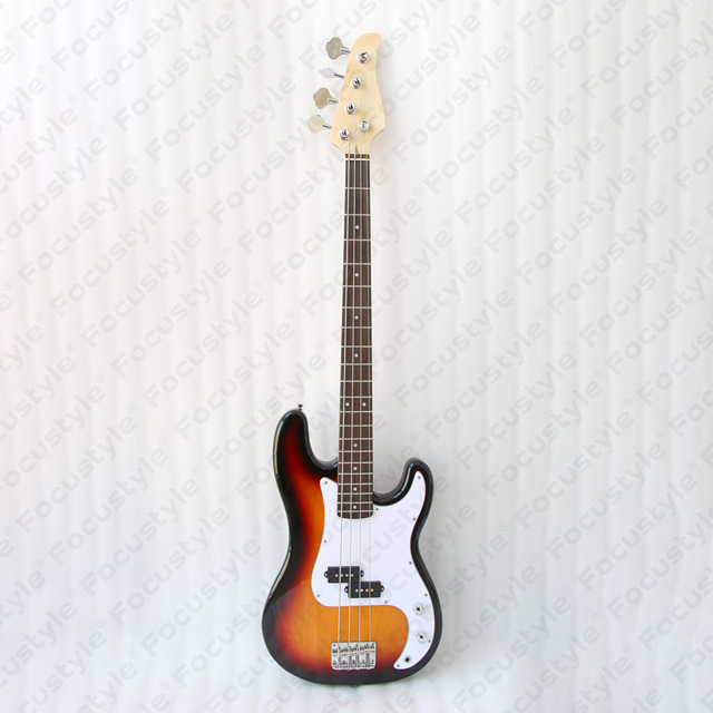 Electric Bass Guitar with 4 Strings and 5th String Electric Bajero Electrico 4-5 String Bass Instrument