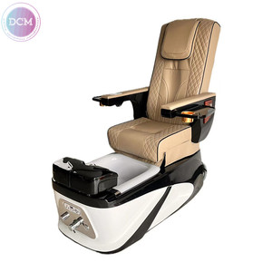 Nouveau Pétrissage Électrique Massage Réflexologie Pied <span class=keywords><strong>Pédicure</strong></span> Chaise <span class=keywords><strong>Pedispa</strong></span> Pedi Chaise pour Salon Tan Couleur - Product Image 1
