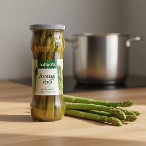 Natureta 330g X12 Pcs Brine-<b>Pickled</b> Salty Green Asparagus in Mason <b>Jar</b> Canned Vegetables ETA KAMNIK D.O.O. - Product Image 3