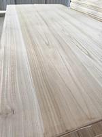 Tablero de Madera de Paulownia Sólida de 1220*2440mm*18mm para Muebles y Ataúdes, Tablero de Empalme Recto de Paulownia