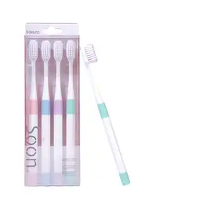 High Quality Portable Customized Adults Soft Toothbrush For Tourist Home Hotel