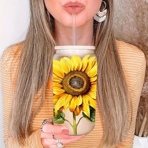 Autocollants imperméables en gros durables anti-UV pour transferts sur gobelets avec technologie Hotfix pour gobelets en verre et PET/métal - Product Image 6