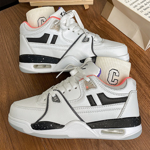 Air đệm giày thường người đàn ông phụ nữ sneakers đế dày Chiều cao tăng linh hoạt và Retro Giày thể thao - Product Image 2