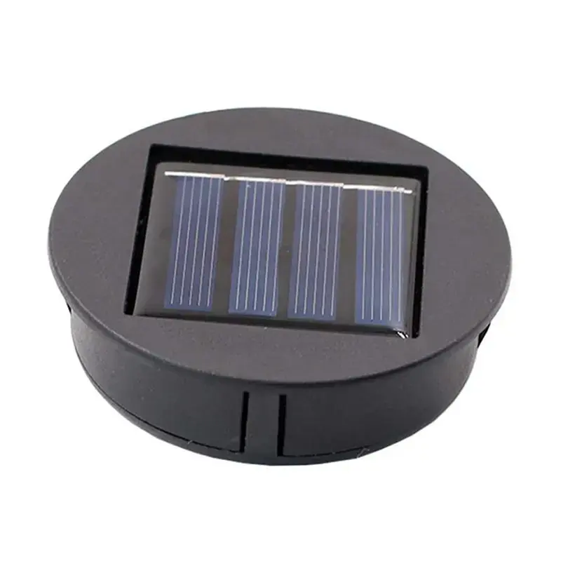 Kotak baterai lentera tenaga surya portabel, aksesori lampu elektronik LED keramik berongga plastik luar ruangan berkemah
