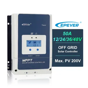 Epever Tracer5420an Max. Pv 200V Mppt Zonne-Laadregelaar Epever 50a