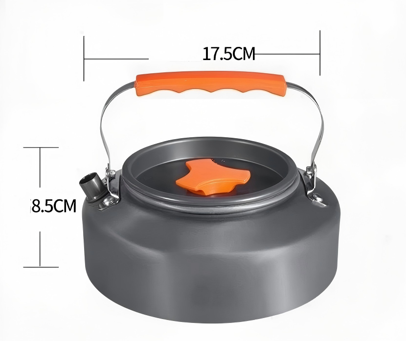 Théière 1,6 L en aluminium épais de qualité alimentaire