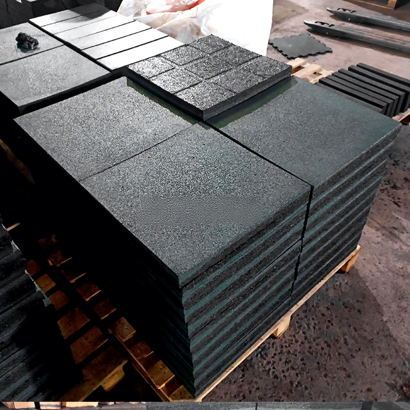 Sports Flooring Outdoor Gym Rubber Paver