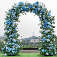 Fleurs artificielles pour anniversaires, propositions de mariage, décoration d'arche de mariage, fleurs colorées pour événements, toile de fond de fête, arche de fête