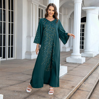 500054 Moyen-Orient Musulman Forage Chaud Robe Lâche Robe Arabie Saoudite