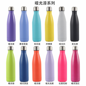 Botella de Agua Deportiva Personalizada Caspian con Forma de Lata de Cola, <span class=keywords><strong>Acero</strong></span> Inoxidable 304, 100 ml, 17 oz, 500 ml, Termo de Vacío - Product Image 3