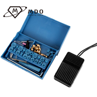Machine à percer les perles 300W 110V, ensemble complet pour la fabrication de bijoux en coquillages, coraux, ambres et pierres, outil de perçage de perles