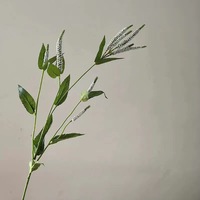 Bunga Buatan, Lavender, Sage, Tanaman Aksen Ungu Tunggal Bergaya Eropa Berkualitas Tinggi, Aksesori Dekorasi Rumah