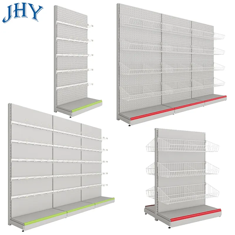 Cheap shelving Supermarket Display Gondola Shelf frozen storage warehouse rack