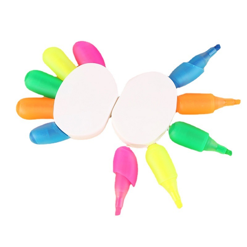Advertising Highlighter Pen 5 in 1