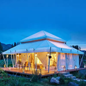 Tienda de Campaña de Lujo para Hotel o Resort - Glamping al Aire Libre, PVC, Dos Habitaciones, Tienda de Safari de Aluminio, 6m - Product Image 3