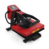 Presse à chaud manuelle pour t-shirt 22*30CM, machine de transfert thermique électrique 220V, machine d'impression par sublimation combinée
