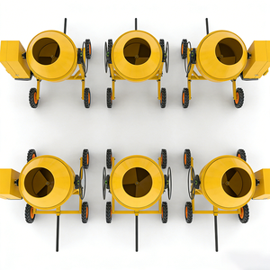 Draagbare betonmixer, diesel/benzine, mini, klein, mobiel - Product Image 6